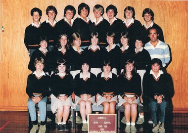 Photograph, Stawell High School Year 10A 1983