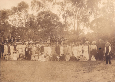 Photograph, Picnic in Bulgana c1918