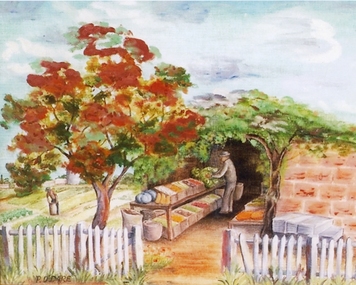 Photograph, Mr George Lowe & Mr Danny Lowe's Market Garden Painting