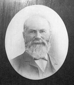 Photograph, Mr David White 1886 -- Studio Portrait