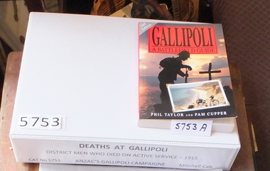Book, Warracknabeal Historical Society, Deaths At Gallipoli : District Men Who Died On Active Service 1915, 2002