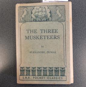 Book, Alexander Dumas, The Three Musketeers, 1949