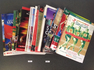 Book, Stawell Athletic Club, Stawell Gift Programmes, Various