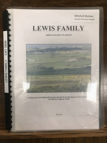 Book, John Lewis, Lewis Family - From Anglesey to Ararat, 2003