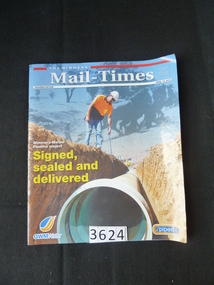 Book, Wimmera Mail Times, The Wimmera Mail Times Souvenir Edition - Wimmera Mallee Pipe Line Project - Previously Cat No 3624, 2010