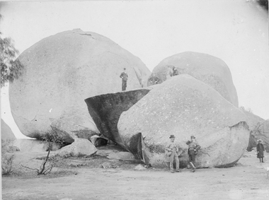 Photograph, Sister Rocks at the rear looking West