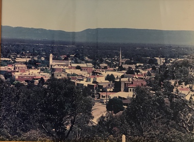 Photograph, Panorama of Stawell from Big Hill -- Coloured