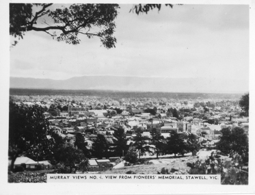 Photograph, Panorama of Stawell from Pioneers Memorial. Murray Views No. 4