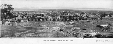 Photograph, Panorama of Stawell from Big Hill c 1930
