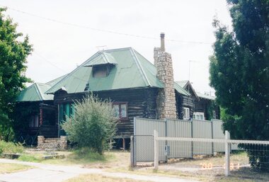 Photograph, Log Cabin c 2000 -- Coloured