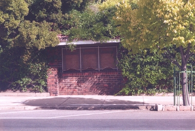 Photograph, Brick Ticket Box at  Central Park on left side of the Main gate -- Coloured