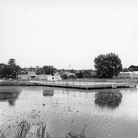 Photograph, Cato Lake with the Pool & Entrance in Florence Street c 1974 -- 4 Photos