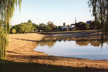 Photograph, Cato Lake looking from Sloane Street -- Coloured