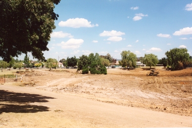 Photograph, Cato Lake looking from Viictoria Street -- Coloured