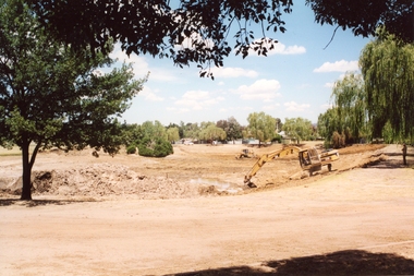 Photograph, Cato Lake looking from Victoria Street -- Coloured