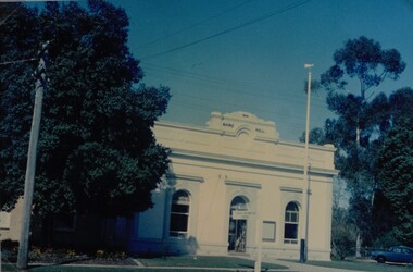 Photograph, Stawell Shire Hall 1866 -- Coloured