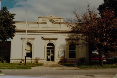 Photograph, Stawell Shire Hall 1866 c1988 -- Coloured