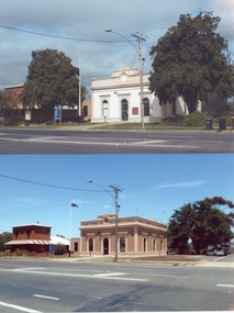 Photograph, Stawell Shire Hall -- Before and After colour photos of the Shire Hall, one photograph taken in 2011