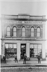 Photograph, T. Browns Furniture Warehouse at 113 Main Street Stawell