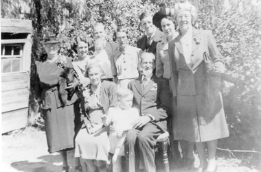 Photograph, The Martin, Cook and Hyatt Families Photo