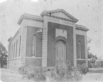 Photograph, Baptist Church 1870