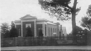 Photograph, Baptist Church 1870