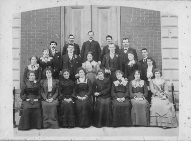 Photograph, Baptist Church Choir 1897