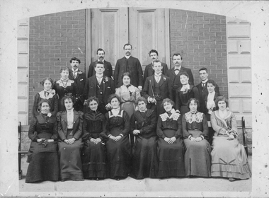 Photograph, Baptist Church Choir 1897