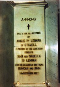 Photograph, St. Patrick’s Catholic Church main Alter -- 2 Photos -- Coloured