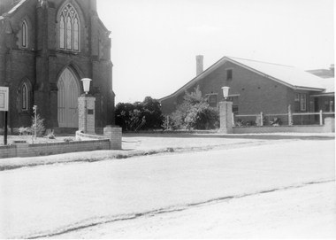 Photograph, St. Matthew’s Church Memorial Entrance
