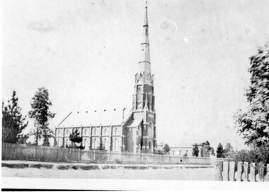 Photograph, St. Matthew’s Presbyterian Church looking North