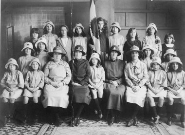 Photograph, Salvation Army Group of Ladies and Girls