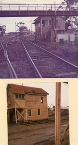 Photograph, Railway Signal Box No.2 off Doyle and Victoria Streets -- 2 Photos -- Coloured
