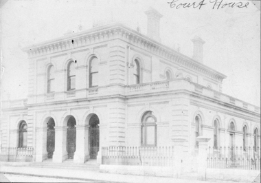 Photograph, Court House in Patrick Street 1878