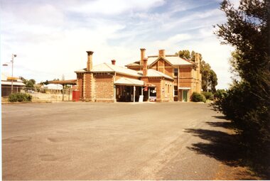 Photograph, Railway Station Stawell used as a Bus Station 1995 --2 Photos -- Coloured