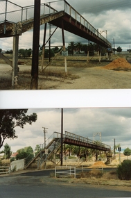Photograph, Railway Step Bridge Stawell 1991 -- 4 Photos 2 on one page & 2 Individual Photos