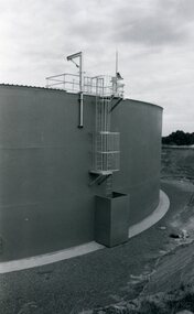 Photograph, Steel Water Storage Tank in Former No1 Reserve