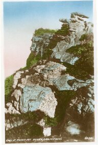 Postcard, Eagle Point Mt Rosea in the Grampians -- Postcard