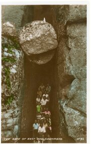 Postcard, The Gate of East Wind in the Grampians -- Postcard