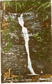 Postcard, Silverband Falls in the Grampians -- Postcard