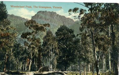 Postcard, Wonderland Peak in the Grampians-- Postcard