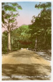 Postcard, Camping Ground Entrance at Halls Gap in the Grampians -- Postcard