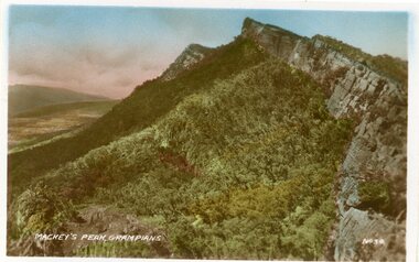 Postcard, Mackey's Peak in the Grampians -- Postcard