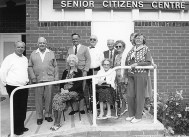 Photograph, Senior Citizens Group at the Clubrooms 1991 -- Celebrating 30 years