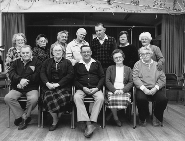 Photograph, Senior Citizens Club Office Bearers in the Clubrooms 1991-1992