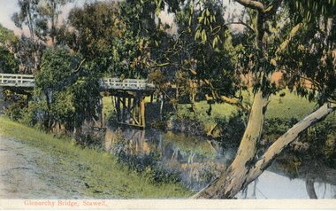 Postcard, Bridge at Glenorchy -- Postcard -- Coloured