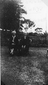 Photograph, Mr Mark Duly and his sister Mrs Lil Heal