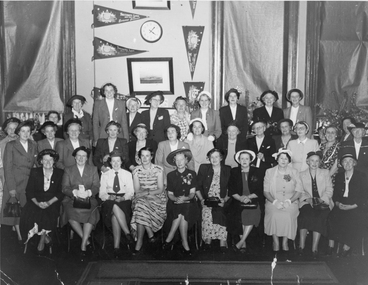 Photograph, Group of ladies at Red Cross Meeting 1952-1953