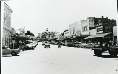 Photograph, Main Street Stawell looking East from Wimmera Street