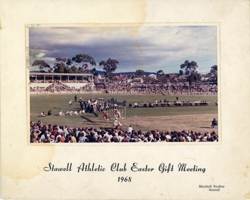 Photograph, Stawell Easter Gift Meeting 1968 -- Coloured